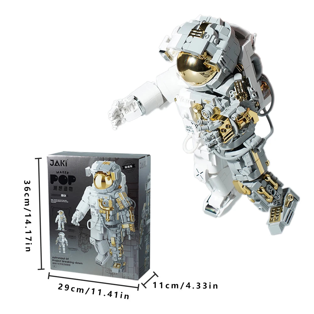 POSHIO™ - Kostičkový astronaut