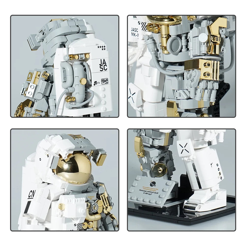 POSHIO™ - Kostičkový astronaut